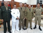 Deus fez grandes obras em Porto Belo em Culto de Militares da UMESC