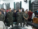 Culto de Militares no Bairro Santa Helena Lages