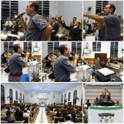 Muitas vidas edificadas no Congresso de Militares em Garuga