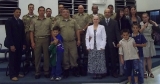 Sd aceita a Jesus em Culto de Militares