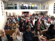 Militares no culto do GRUMESJ