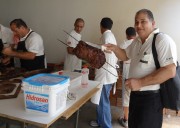 Almoço oferecido aos militares da UMESC