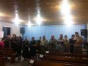 ARARANGUÁ - Culto na IEAD Caverazinho