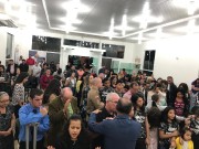 Vários militares presentes