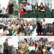 Muitas bênçãos recebida neste culto