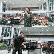 Muitas bênçãos recebida neste culto