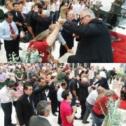 Muitas bênçãos recebida neste culto