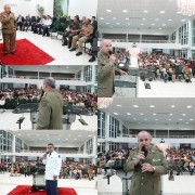 Muitas bênçãos recebida neste culto