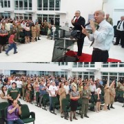 Muitas bênçãos recebida neste culto