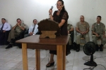 Culto de Militares em Barra Velha 1 casal aceitou a Jesus