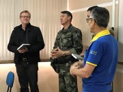 Bíblia do militar no 3º BPM - Canoinhas