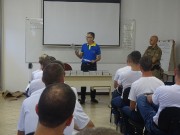 Bíblia do militar no 5º BPM - Tubarão