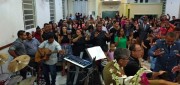 Culto repleto das Bençãos do Senhor
