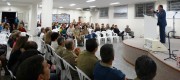 Igreja Vida Plena de Brusque recebe militares da UMESC