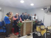 Reunião de militares em adoração a Deus 