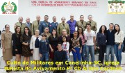 Culto de Militares na Igreja Batista do Avivamento em Canelinha