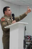 Culto de Militares na Igreja Batista do Avivamento em Canelinha