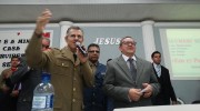 Almas foram salvas neste culto de militares em Indaial