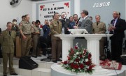 Almas foram salvas neste culto de militares em Indaial