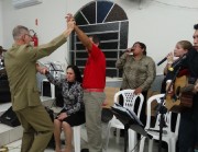 Almas foram salvas neste culto de militares em Indaial