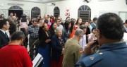 Almas foram salvas neste culto de militares em Indaial