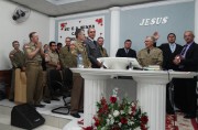 Almas foram salvas neste culto de militares em Indaial