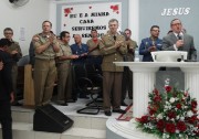 Almas foram salvas neste culto de militares em Indaial