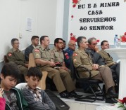 Almas foram salvas neste culto de militares em Indaial