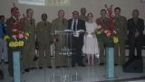 Bênçãos no culto de Militares em Cel Vivida-PR