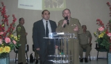 Bênçãos no culto de Militares em Cel Vivida-PR