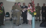 Bênçãos no culto de Militares em Cel Vivida-PR