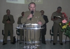 Bênçãos no culto de Militares em Cel Vivida-PR