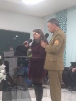 Presença de Deus no culto em Lages