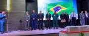 Entrega de medalhas aos militares e civis