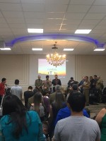 Regioão serrana se fez presente neste culto