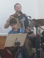 Presença de vários militares neste belo culto