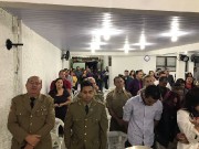 Mais uma maravilhoso culto na presença do Rei