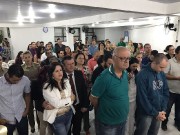 Mais uma maravilhoso culto na presença do Rei