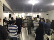 Mais uma maravilhoso culto na presença do Rei