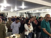 Mais uma maravilhoso culto na presença do Rei