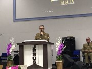 IEAD sede de Indaial com os militares