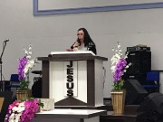 IEAD sede de Indaial com os militares