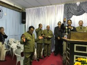 Culto de militares na cidade de Piçarras - SC