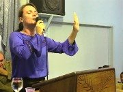 Foi lindo o agir de Deus neste culto