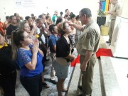 Culto de militares na IEQ em Arroio do Silva 