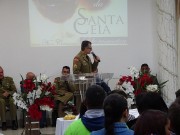 Juntamente ministrada a Santa Ceia