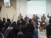 Juntamente ministrada a Santa Ceia