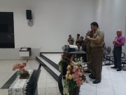 Culto militar realizado dia 23.06