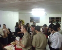 Foi realizado um culto de militares na cidade de Biguaçu, em 30.08.09.