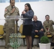 Foi realizado um culto de militares na cidade de Biguaçu, em 30.08.09.